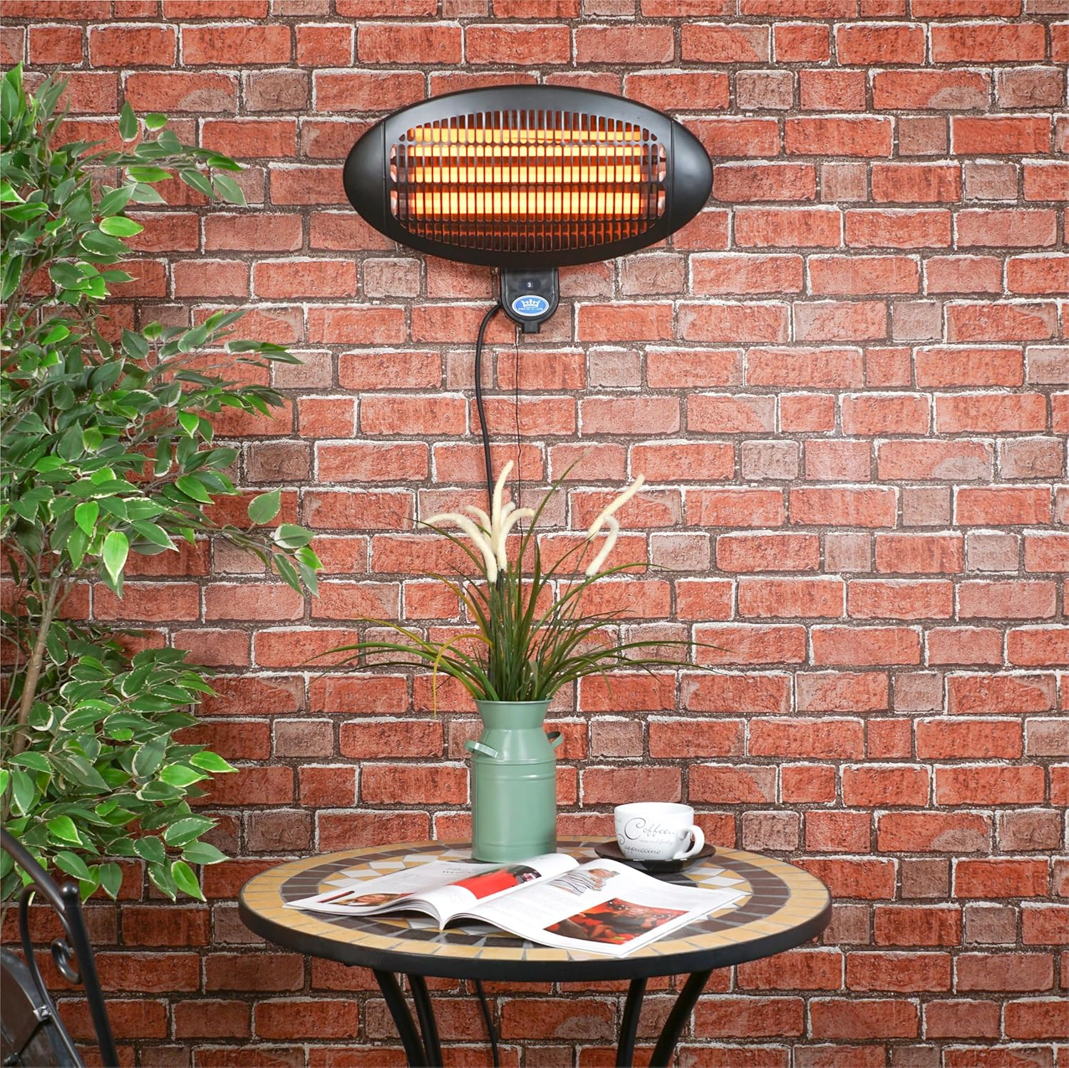 IPX5 waterproof rating heater