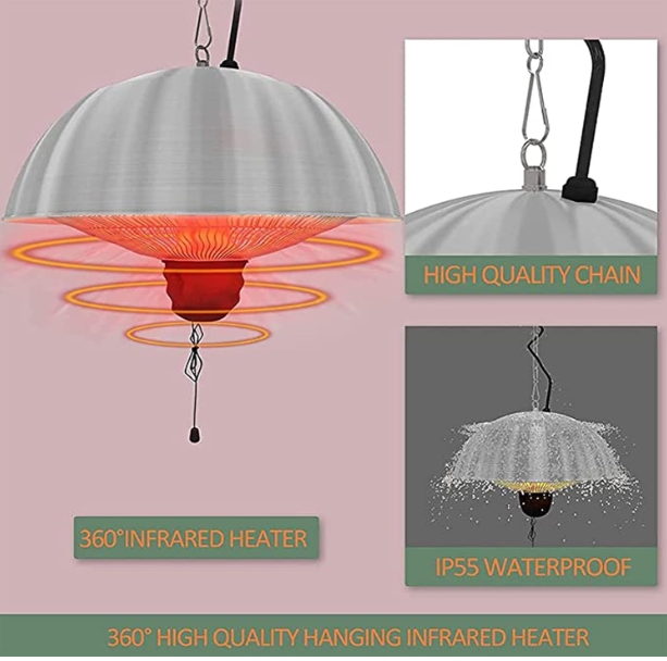 Plug in wall heater