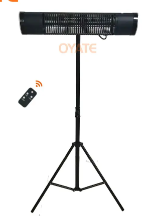 Distance between patio heater and ceiling