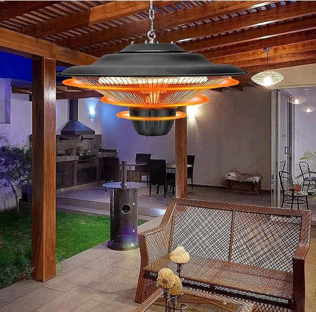 Portable fan heater